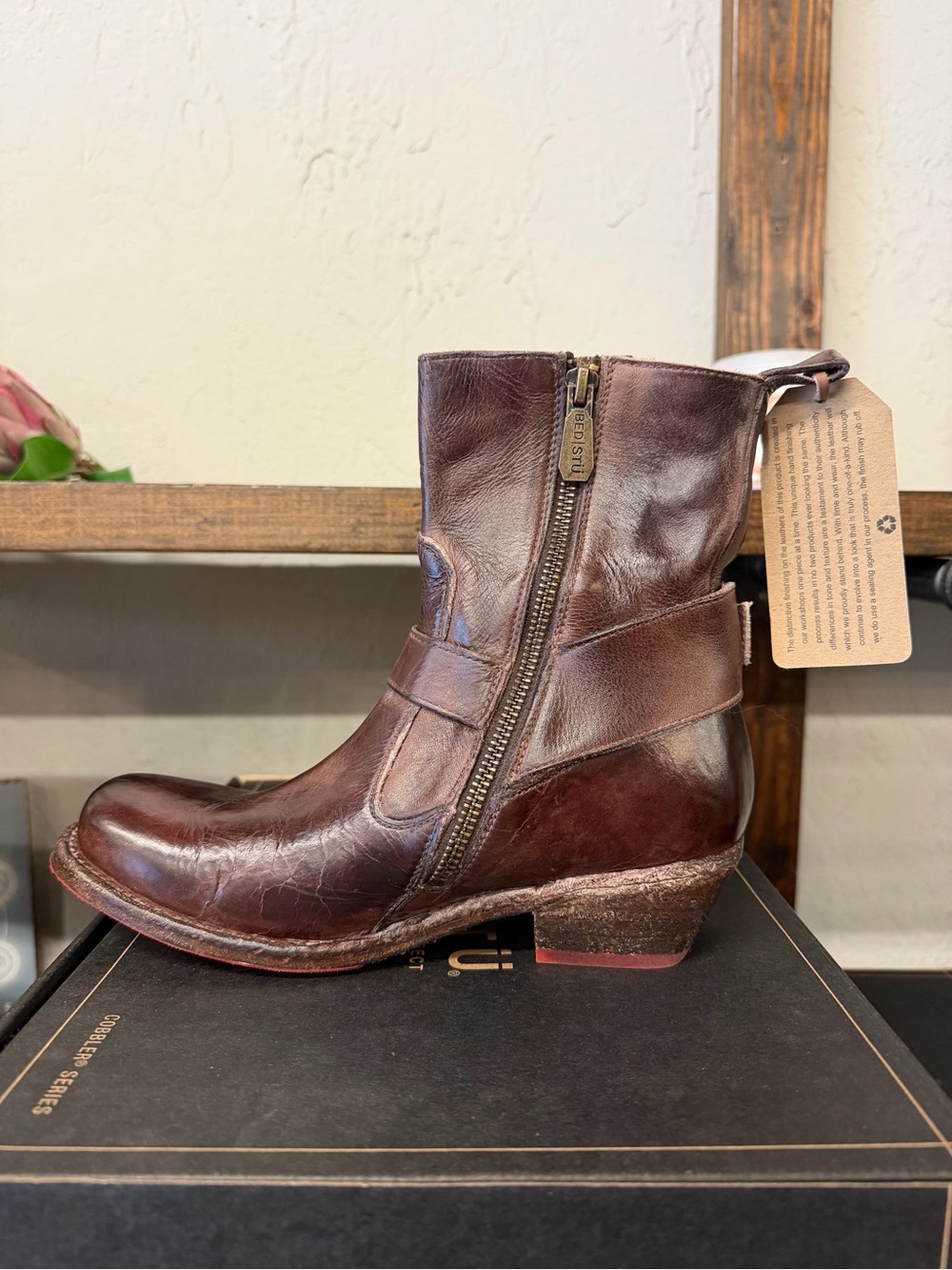 BedStu | Homage Teak Boots - Picture 3 of 4